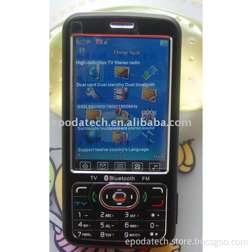 Quad-band tv phones A968 with 2 cameras